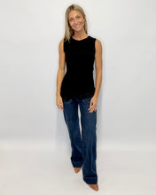 Load image into Gallery viewer, Veronica Lace Rib Tank