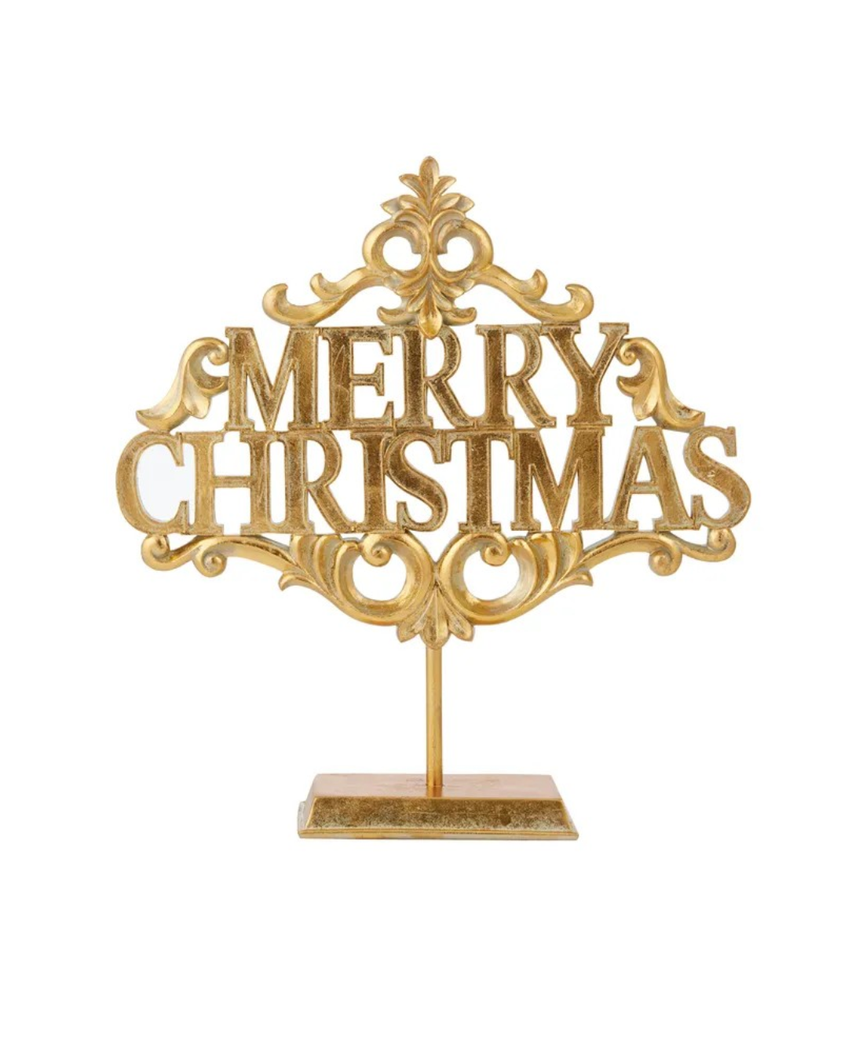 Merry Christmas Stand Poly