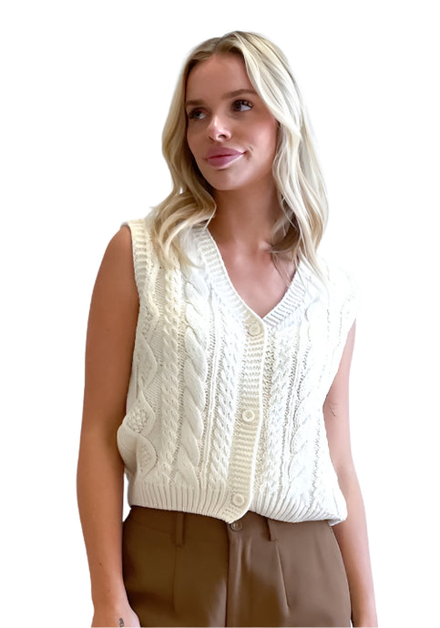 Halo Knit Vest