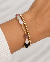 Load image into Gallery viewer, Lotus Multi Gem Bracelet