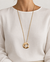 Load image into Gallery viewer, Lotus Pendant Necklace