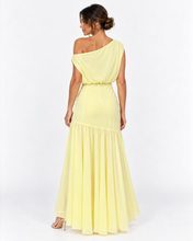 Load image into Gallery viewer, Love Cianni Chiffon Maxi Dress - Yellow