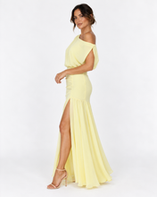 Load image into Gallery viewer, Love Cianni Chiffon Maxi Dress - Yellow