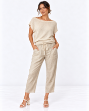 Load image into Gallery viewer, Luxe Linen Pants - Natural