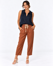 Load image into Gallery viewer, Luxe Linen Pants - Terracotta