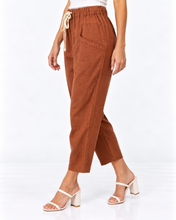 Load image into Gallery viewer, Luxe Linen Pants - Terracotta