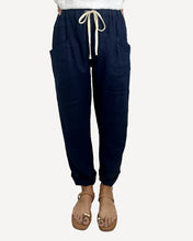 Load image into Gallery viewer, Relaxed Linen Joggers