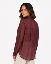 Load image into Gallery viewer, Mabel Shirt - Merlot
