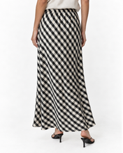 Load image into Gallery viewer, Mae Gingham Maxi Skirt