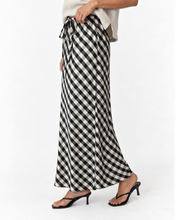 Load image into Gallery viewer, Mae Gingham Maxi Skirt