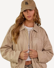Load image into Gallery viewer, Maison Suede Bomber