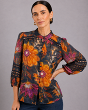 Load image into Gallery viewer, Midnight Bloom Blouse