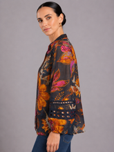Load image into Gallery viewer, Midnight Bloom Blouse