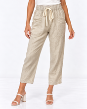 Load image into Gallery viewer, Luxe Linen Pants - Natural