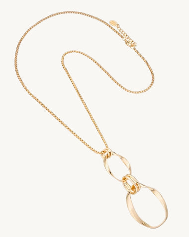 Lotus Looped Necklace