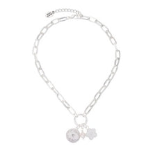 Load image into Gallery viewer, Lotus Charm Pearl Necklace