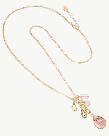 Lotus Charm Necklace