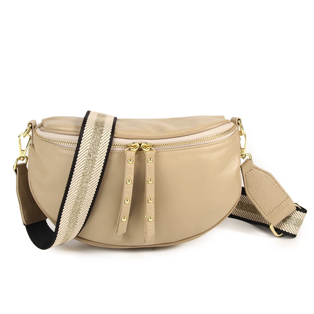 Obsessed TAUPE Crossbody Bag