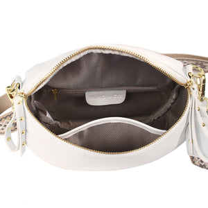 Obsessed WHITE Crossbody Bag