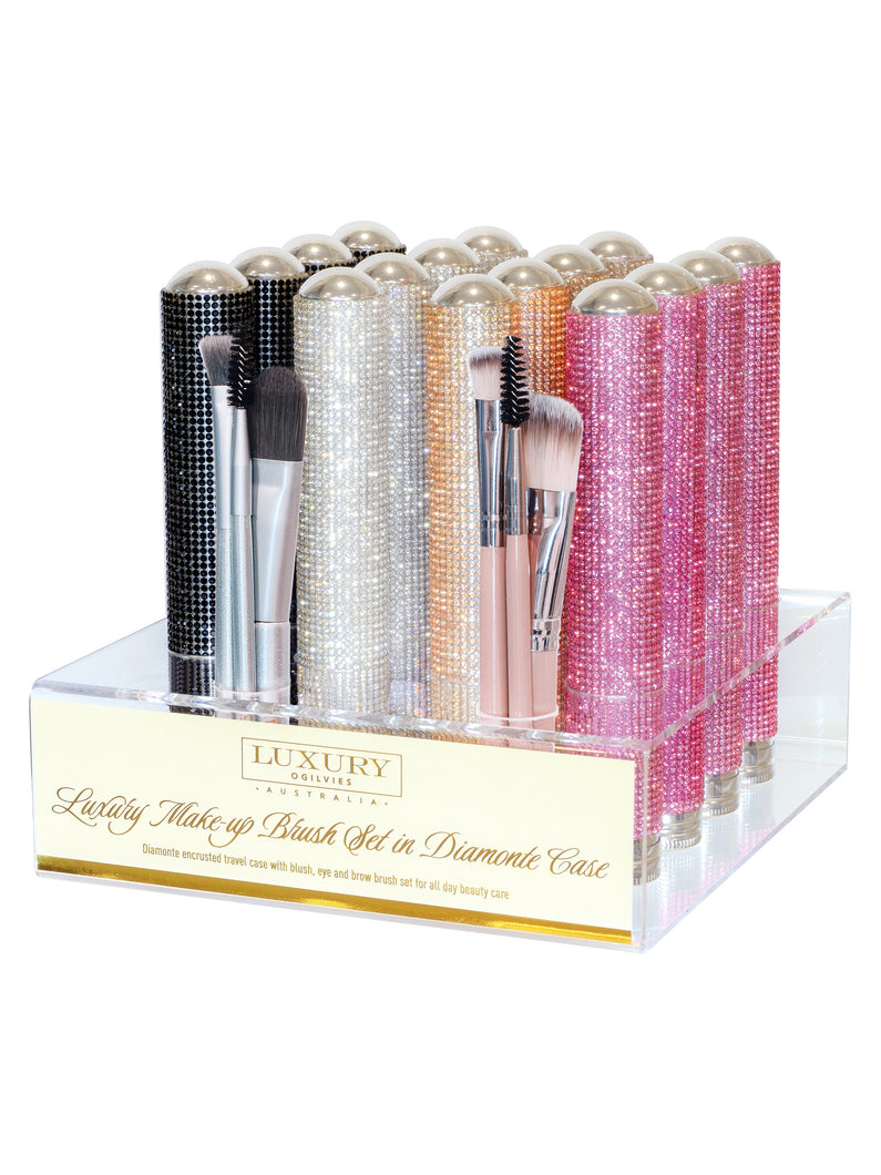 Bling Travel Brush Set