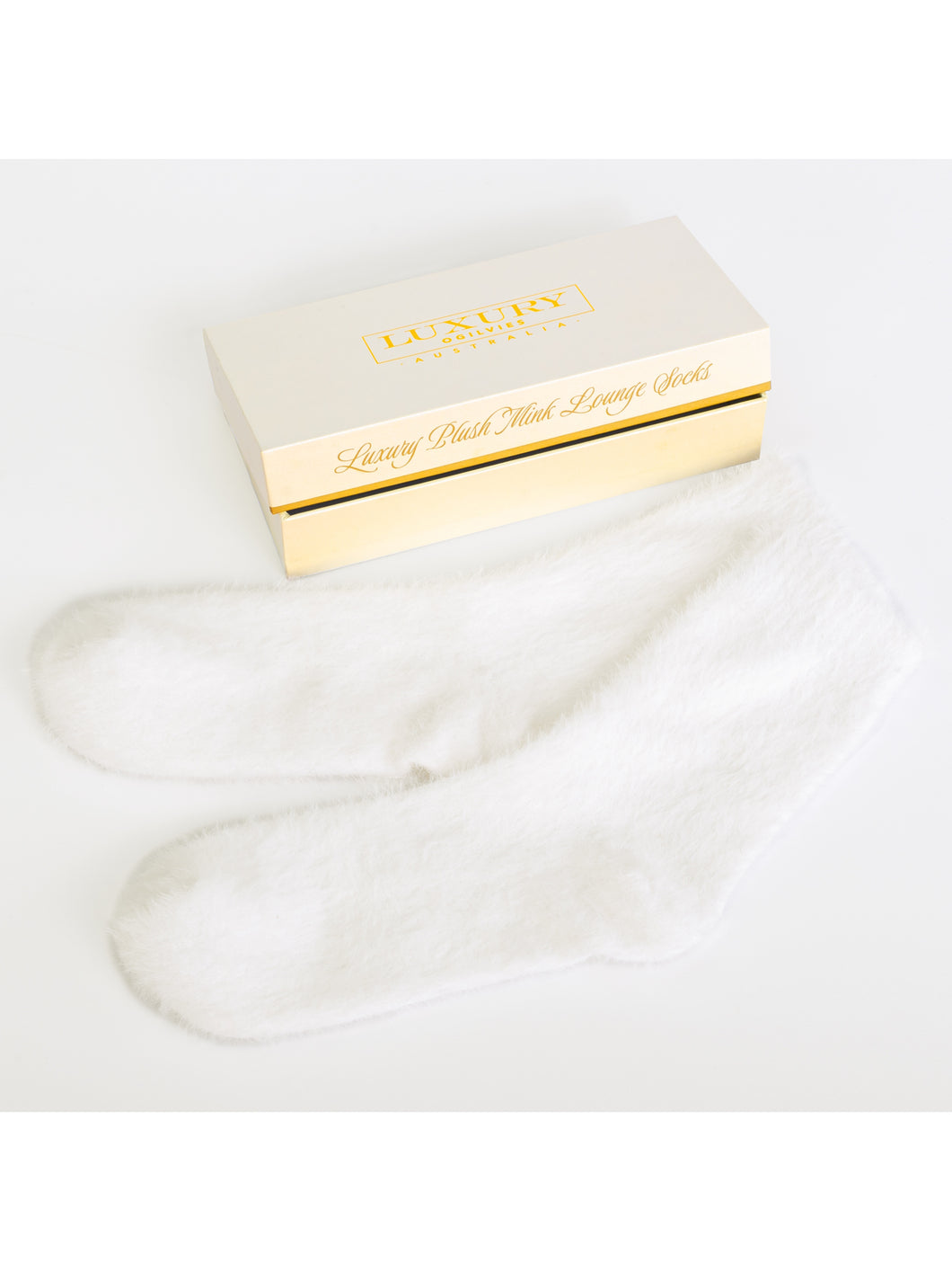 Luxe Mink Bed Socks