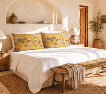 Load image into Gallery viewer, Oriente Foulard Silk Pillowcase By The Artists Label
