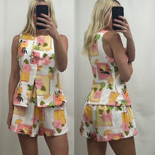 Load image into Gallery viewer, Pammy Top &amp; Shorts Set