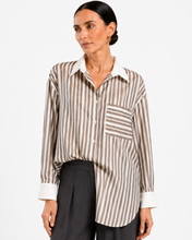 Load image into Gallery viewer, Peri Stripe Shirt