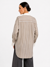 Load image into Gallery viewer, Peri Stripe Shirt