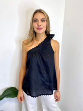 Load image into Gallery viewer, Frida Ric Rac One Shoulder Top