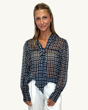 Load image into Gallery viewer, Priscilla Plaid Blouse