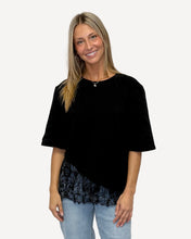 Load image into Gallery viewer, Raven Lace Top