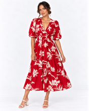 Load image into Gallery viewer, Devine Floral Maxi Dress