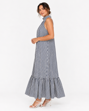 Load image into Gallery viewer, Rosa Stripe Maxi Dress - Navy