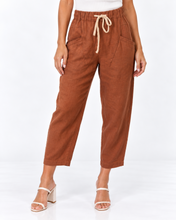 Load image into Gallery viewer, Luxe Linen Pants - Terracotta