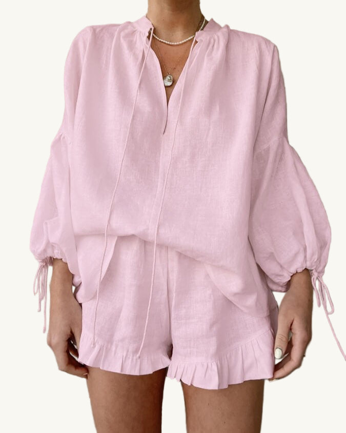 Claudia Top & Shorts Set