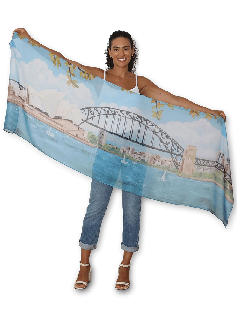 The Artists Label Scarf - Sydney