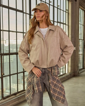 Load image into Gallery viewer, Maison Suede Bomber