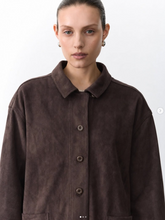 Load image into Gallery viewer, Sloane Faux Suede Shacket
