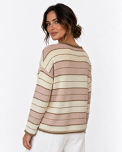 Load image into Gallery viewer, Solene Stripe Knit Top