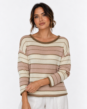 Load image into Gallery viewer, Solene Stripe Knit Top