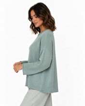 Load image into Gallery viewer, Spring Knit Top - Dusty Blue