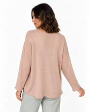 Load image into Gallery viewer, Spring Knit Top - Dusty Pink
