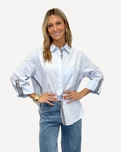 Load image into Gallery viewer, Stripe Trim Shirt