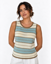 Load image into Gallery viewer, Solene Stripe Tank