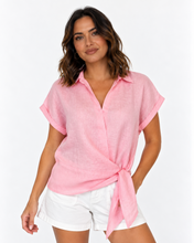 Load image into Gallery viewer, Baker Linen Shirt - Soft Pink