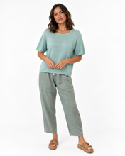 Load image into Gallery viewer, Summer Knit Top - Dusty Blue
