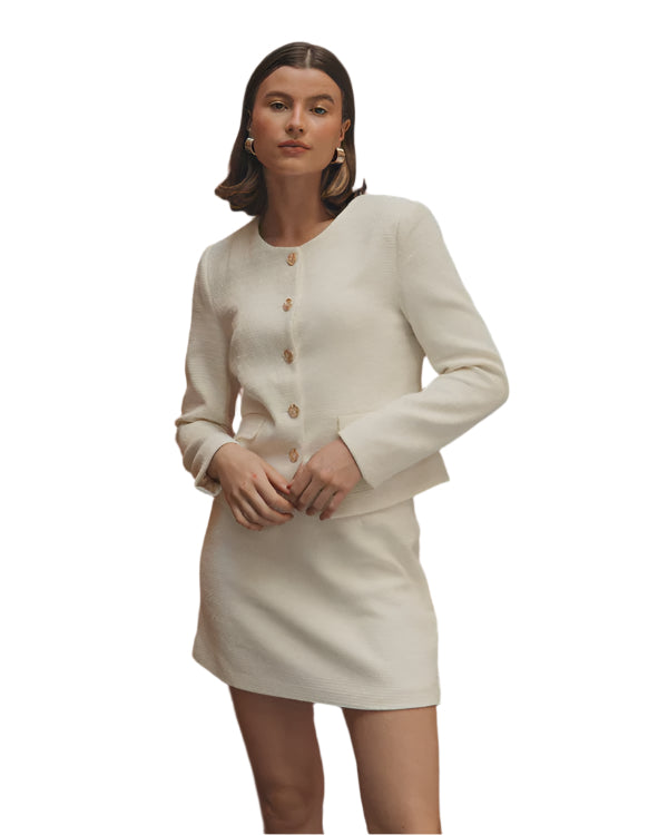 Coco Tweed Mini Skirt