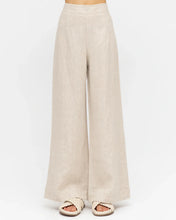 Load image into Gallery viewer, Harlow Linen Pants - NATURAL