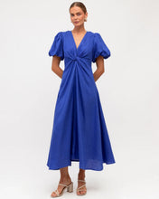 Load image into Gallery viewer, Chica Twist Knot Midi Dress